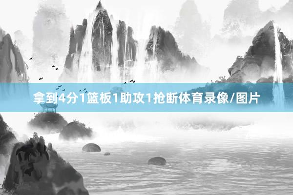 拿到4分1篮板1助攻1抢断体育录像/图片