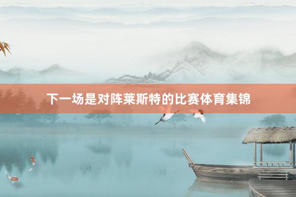 下一场是对阵莱斯特的比赛体育集锦