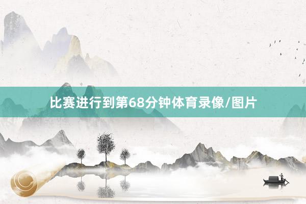 比赛进行到第68分钟体育录像/图片