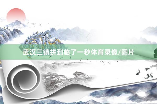 武汉三镇拼到临了一秒体育录像/图片