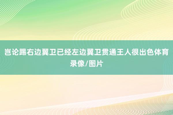 岂论踢右边翼卫已经左边翼卫贯通王人很出色体育录像/图片
