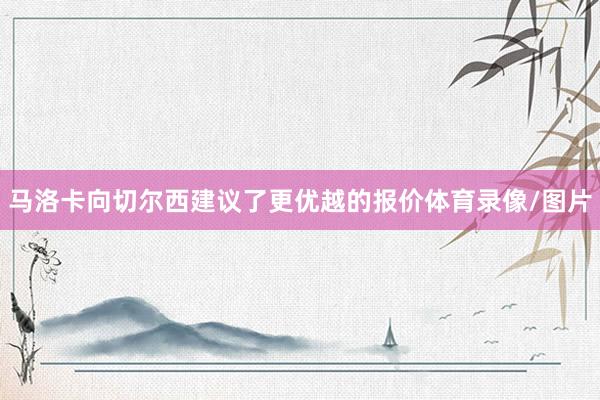 马洛卡向切尔西建议了更优越的报价体育录像/图片